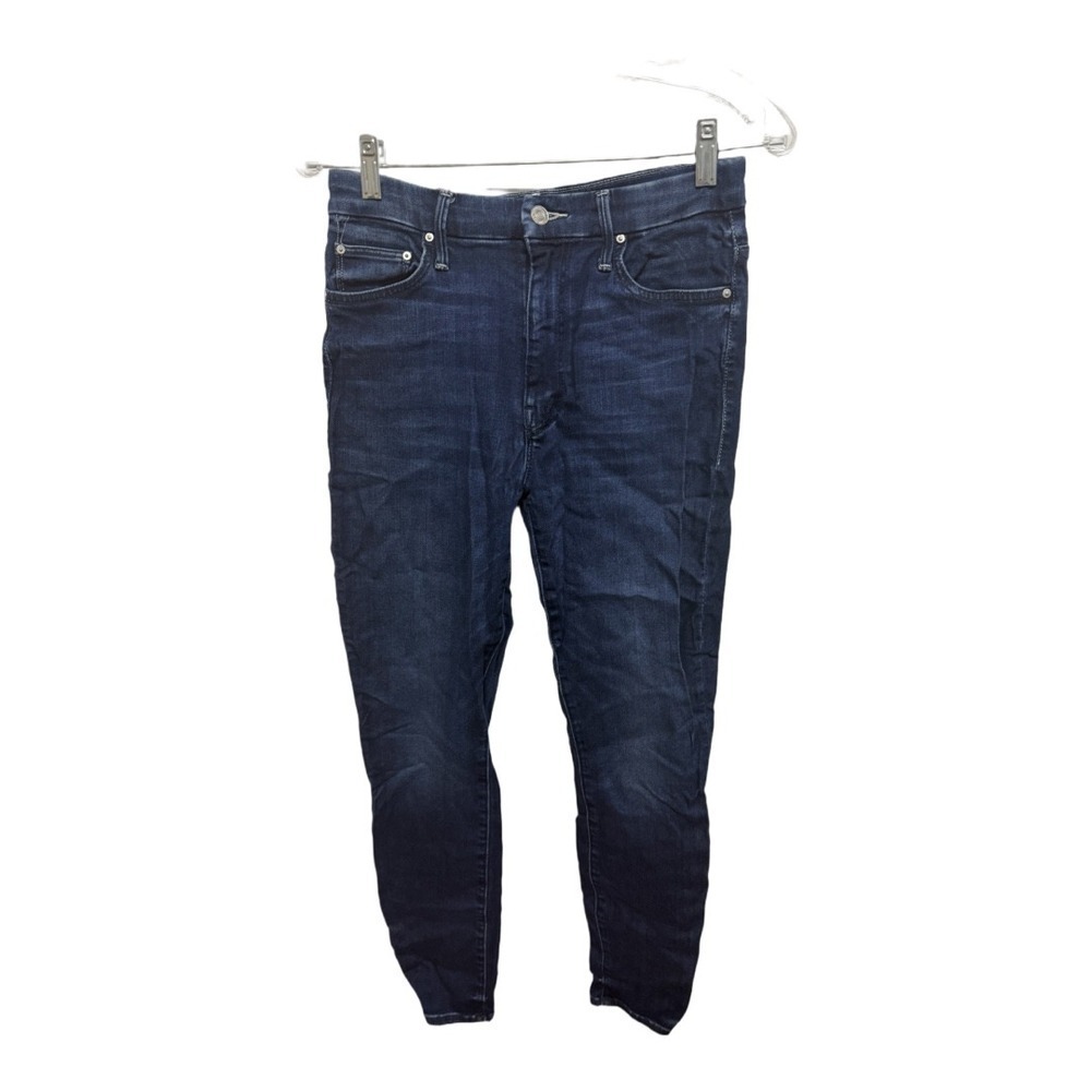 Mother High Waisted Looker Medium Wash Skinny Jeans Stretch Fit Size 28